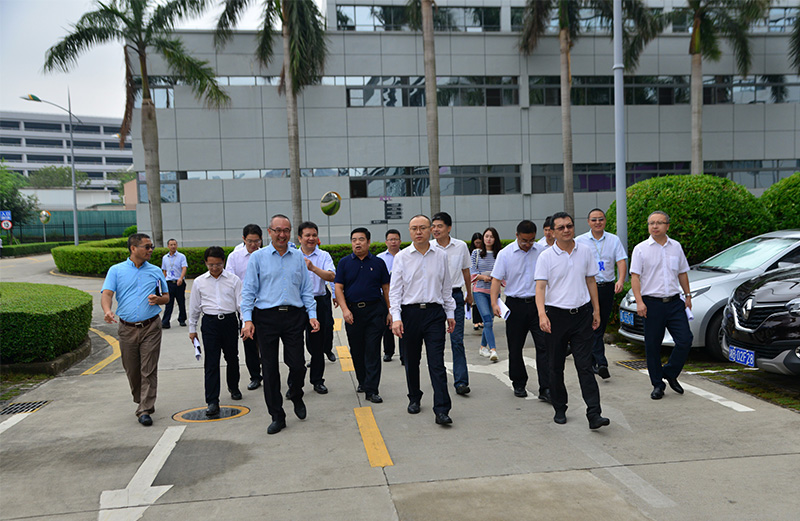 Party Secretary of Longgang District Committee, Zhang Yong, Leads a Delegate Visit to KTC