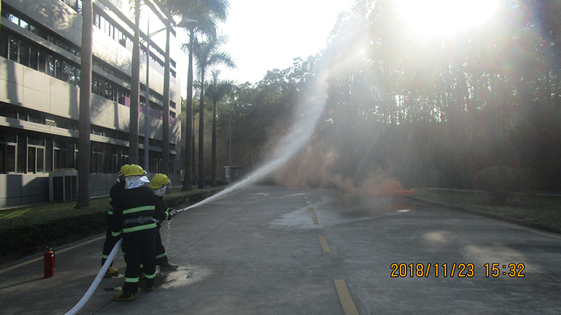 The fire drill of the second half of 2018 was held in Bantian Factory of our company