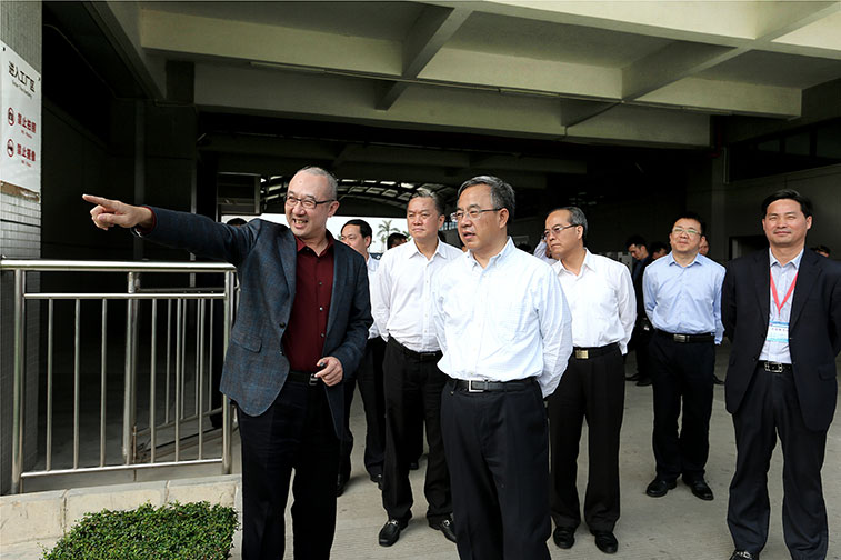 CPC Politburo Member,Guangdong Provincial Party Committee Secretary Hu Chunhua -- Visited Hui Nan Factory of KTC Group
